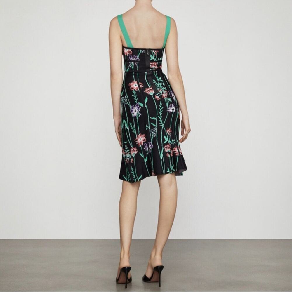 BCBGMaxAzria Floral Fit & Flare Cocktail Dress - Picture 2 of 10
